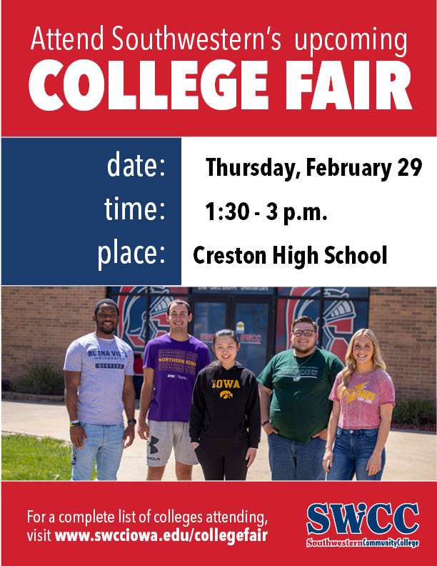 College Fair Flyer February 29, 2024
