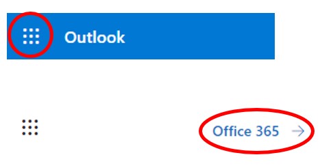 Installing Office from Outlook
