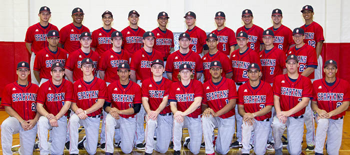 2015-16 Spartan baseball team