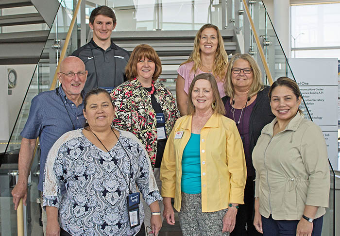 SWCC group at literacy conference