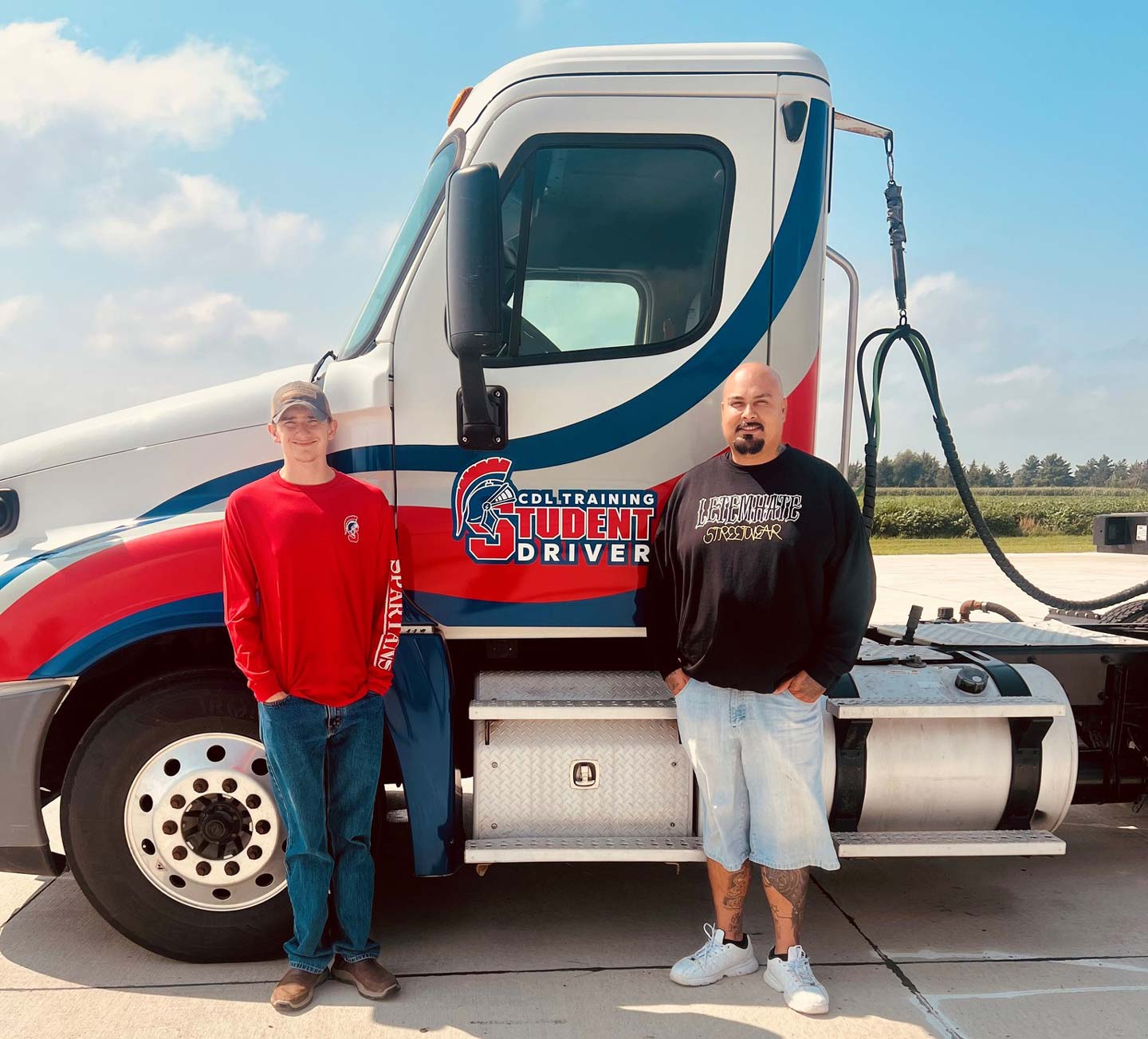 SWCC CDL finishers Cam and Salvador