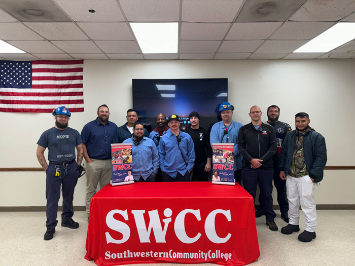 Osceola Foods employees sign with SWCC's applied engineering technology program