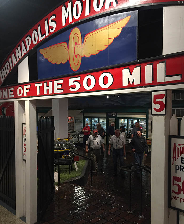 Automotive Students Tour Museum of American Speed