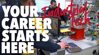 Your Industrial Technology career starts here.