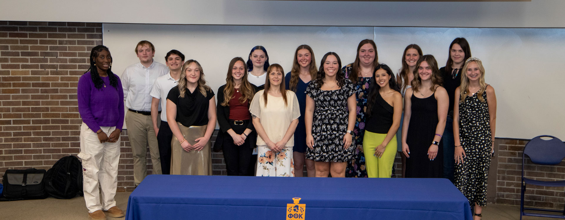 Phi Theta Kappa inductees
