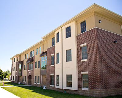  Spartan Hall apartment-style residence hall built
