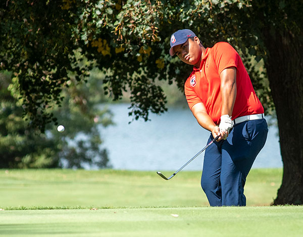 Golf—Sophomore Sebastian Camacho of Saipan, Northern Mariana Islands, represented the Southwestern golf team at the NJCAA Division II Championships at Swan Lake Resort Black Course in Plymouth, Indiana, in May. Camacho finished tied for 106th place with his four-round score of 330, including a low round of 77 on the final day of competition. He was the first Spartan to earn ICCAC First Team All-Region since Oliver Pearson and Reinhardt Saunderson did so in 2018. Camacho finished fourth at the North Central District Championship.